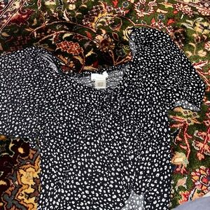 Lepard print blouse